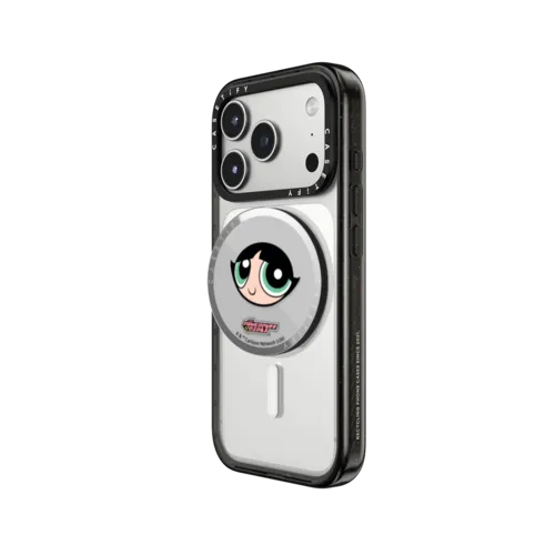 The Powerpuff Girls Buttercup Snappy Grip Stand | Snappy Grip Stand / Snappy Mirror Grip Stand MagSafe Compatible / Silver | Image 2