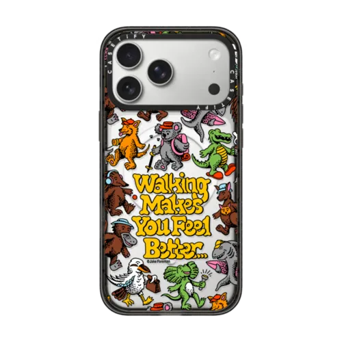 Walking by Jake Foreman | iPhone 17 Pro Max / Impact Case MagSafe Compatible / Black | Image 1