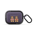 Teddy Bear Love | AirPods Pro 2 / Earbuds Bounce Case / Matte Deep Purple | Image 1