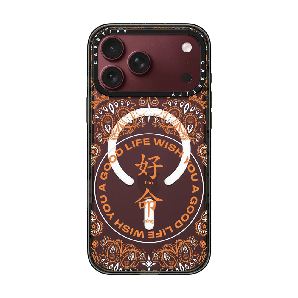 WYAGL Paisley Case - Orange | Image 1
