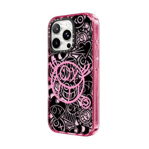 Mr. A - Transparent | iPhone 16 Pro Max / Impact Case MagSafe Compatible / Pink Fizz | Image 2