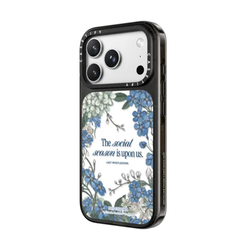 Lady Whistledown Quote Case | iPhone 18 Pro Max / Impact Case MagSafe Compatible - Glossy / Glossy Black | Image 2