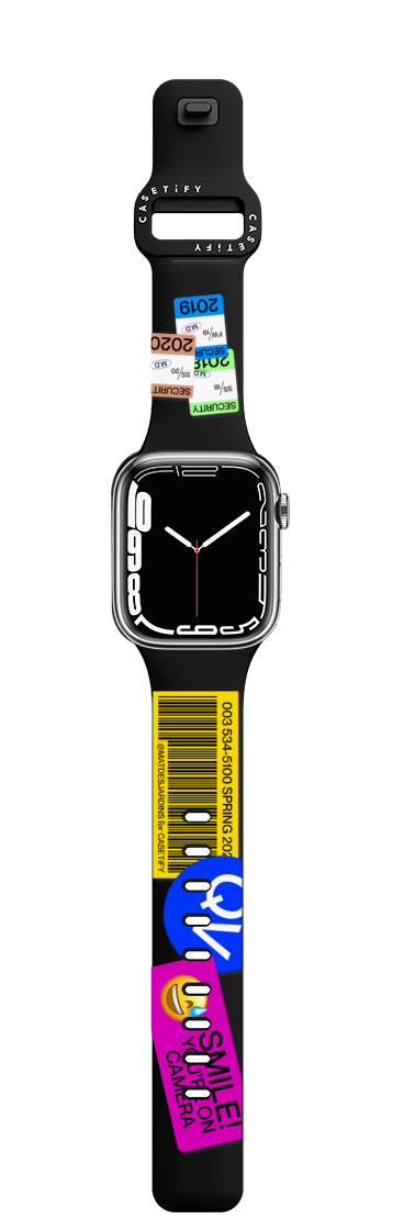 Passport Check | Apple Watch Series 7-9 (45mm) / Impact Band / Black | Image 1