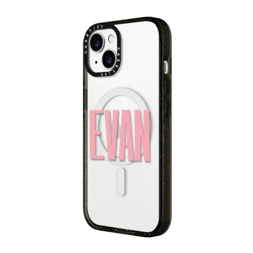 Custom Phone Case | iPhone 15 / Impact Case MagSafe Compatible / Black | Image 2