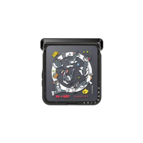 Tom Pattern Case | Galaxy Z Flip8 / Impact Magnetic Case / Black | Image 2