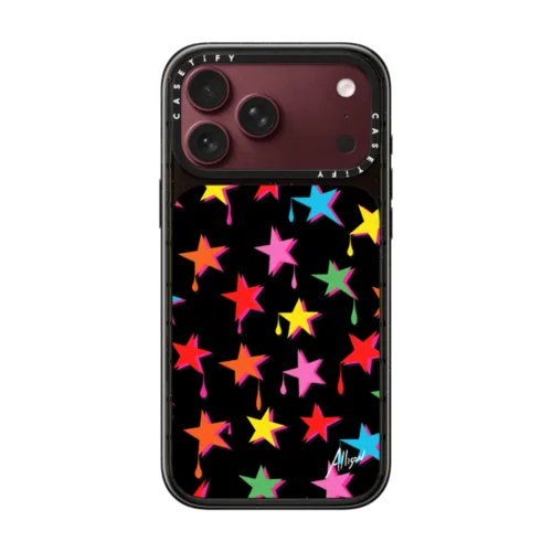 Dopamine Stars | iPhone 18 Pro Max / Impact Case MagSafe Compatible - Glossy / Glossy Black | Image 1