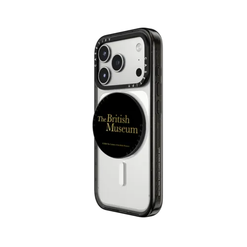 The British Museum Logo Snappy Grip Stand | Snappy Grip Stand / Snappy Grip Stand MagSafe Compatible / Black | Image 2