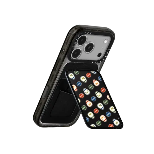 PATTERN DUCKOO | Snappy Cardholder Stand / Snappy Cardholder Stand MagSafe Compatible / Black | Image 3