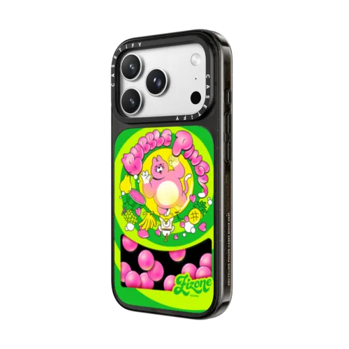 BUBBLE PINGO BY ZIZONE | iPhone 18 Pro Max / Impact Case MagSafe Compatible - Glossy / Glossy Black | Image 2
