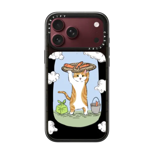 Rusadin The Cat | iPhone 18 Pro Max / Impact Case MagSafe Compatible - Glossy / Glossy Black | Image 1