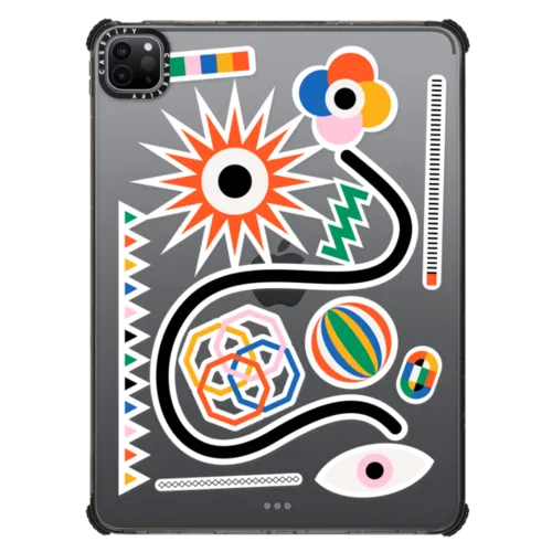 Funfair | iPad Pro 11-inch (3rd/4th gen) / iPad Impact Case / Black | Image 1