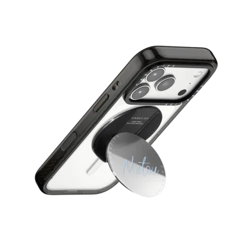 Snappy Grip Stand Customizer | Snappy Grip Stand / Snappy Mirror Grip Stand MagSafe Compatible / Silver | Image 3