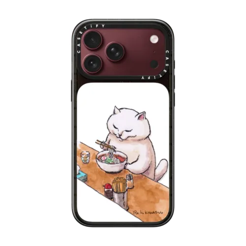 ramen | iPhone 18 Pro Max / Impact Case MagSafe Compatible - Glossy / Glossy Black | Image 1