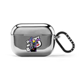 SMILLE!! PunnyPG pods case | AirPods Pro 2 / Earbuds Mirror Case / Silver | Image 1