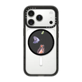 Pastel Butterflies | Snappy Grip Stand / Snappy Grip Stand MagSafe Compatible / Black | Image 1