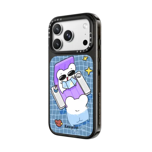 Pool Bread | iPhone 18 Pro Max / Impact Case MagSafe Compatible - Glossy / Glossy Black | Image 2