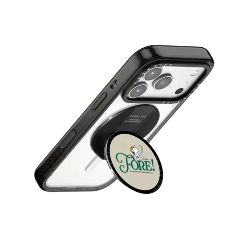Snoopy Fore Snappy Grip Stand | Snappy Grip Stand / Snappy Grip Stand MagSafe Compatible / Black | Image 3