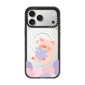 LuLu the Piggy Lovestruck Case | iPhone 17 Pro Max / Impact Case MagSafe Compatible / Black | Image 1
