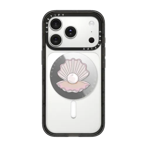 Pearl | Snappy Grip Stand / Snappy Mirror Grip Stand MagSafe Compatible / Silver | Image 1