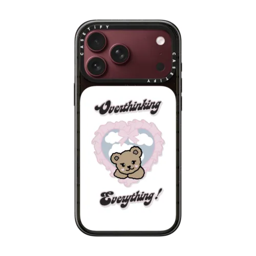 Overthinking Everything! | iPhone 18 Pro Max / Impact Case MagSafe Compatible - Glossy / Glossy Black | Image 1