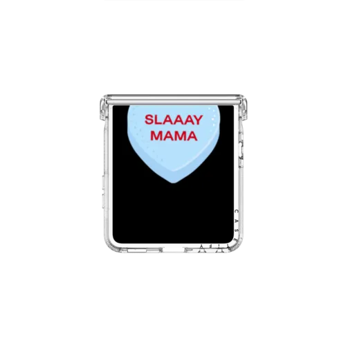 Slay Mama - Back to Black | Galaxy Z Flip8 / Impact Clear Magnetic Case / Clear | Image 2