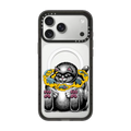Daydreaming Cat by Jake Foreman | iPhone 17 Pro Max / Impact Case MagSafe Compatible / Black | Image 1