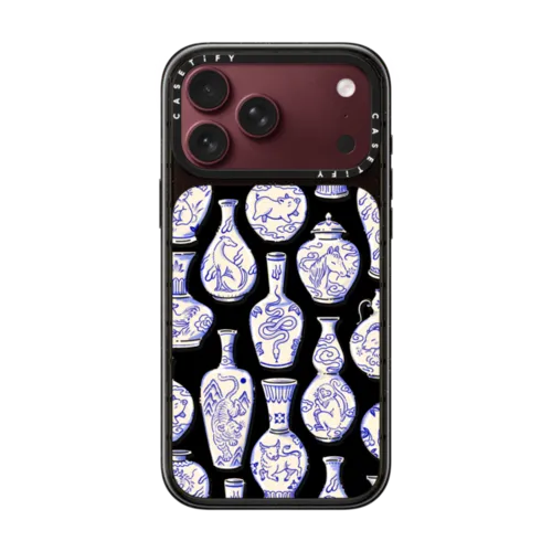 Zodiac Vase | iPhone 18 Pro Max / Impact Case MagSafe Compatible - Glossy / Glossy Black | Image 1