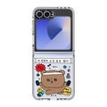 Let's build muscles | Galaxy Z Flip6 / Impact Clear Case / Clear | Image 1