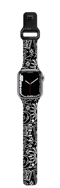 Tarot Galaxy by Chiara LB art | Apple Watch Series 11 & 12 (46mm) / Impact Band / Black | Image 1
