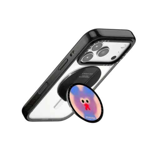 Soft Bear | Snappy Grip Stand / Snappy Grip Stand MagSafe Compatible / Black | Image 3