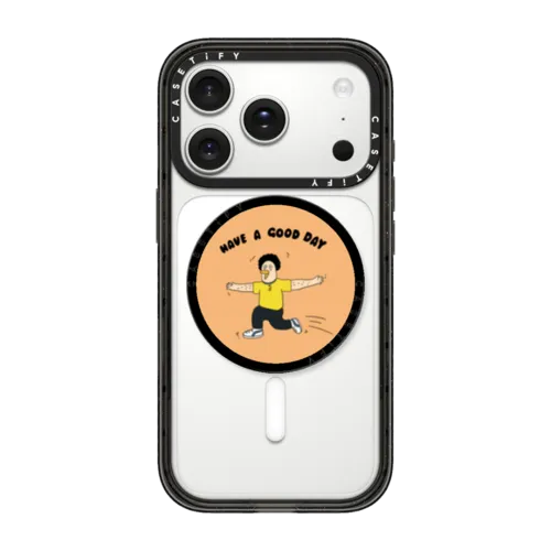 HAVE A GOOD DAY | Snappy Grip Stand / Snappy Grip Stand MagSafe Compatible / Black | Image 1