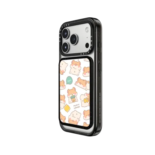 Relax with Muffinmaru | Snappy Cardholder Stand / Snappy Cardholder Stand MagSafe Compatible / Black | Image 2