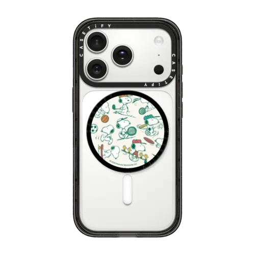Snoopy Sports Snappy Grip Stand | Snappy Grip Stand / Snappy Grip Stand MagSafe Compatible / Black | Image 1