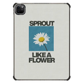 Sprout Like A Flower by Niko Mukelyan | iPad Pro 11-inch (3rd/4th gen) / iPad Impact Case / Black | Image 1
