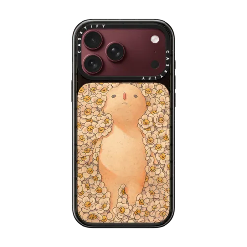 Daisies | iPhone 18 Pro Max / Impact Case MagSafe Compatible - Glossy / Glossy Black | Image 1