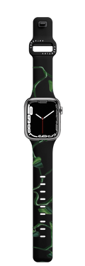 Heart Vines | Apple Watch Series 7-9 (45mm) / Impact Band / Black | Image 1