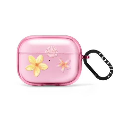 Tropical Holibob | AirPods Pro 2 / Earbuds Impact Case / Pink Fizz | Image 1