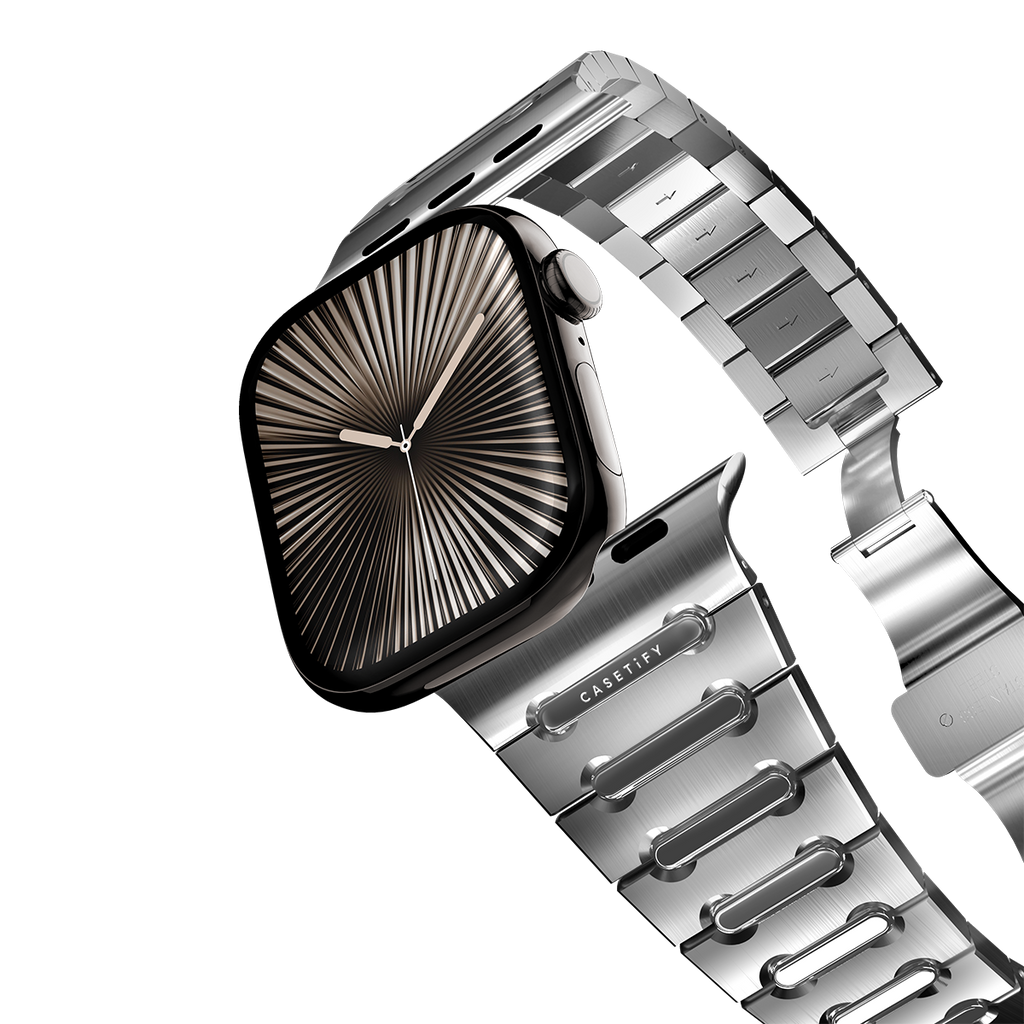 Stainless Steel Elite-H Band 46mm (Series 11) - Silver | Image 1