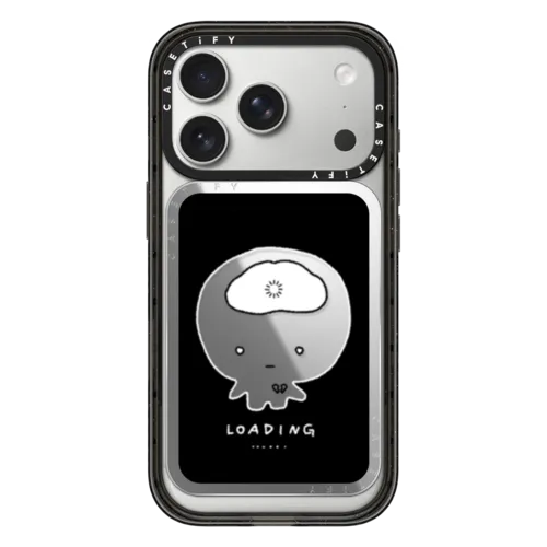 System Crash | Snappy Cardholder Stand / Snappy Mirror Cardholder Stand MagSafe Compatible / Silver | Image 1