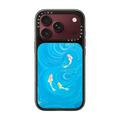 Swimming Koi by Katie Over | iPhone 18 Pro / Impact Case MagSafe Compatible - Glossy / Glossy Black | Image 1