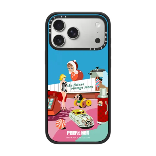 The Future Vintage Store Phone Case | iPhone 17 Pro Max / Impact Case MagSafe Compatible / Matte Black | Image 1