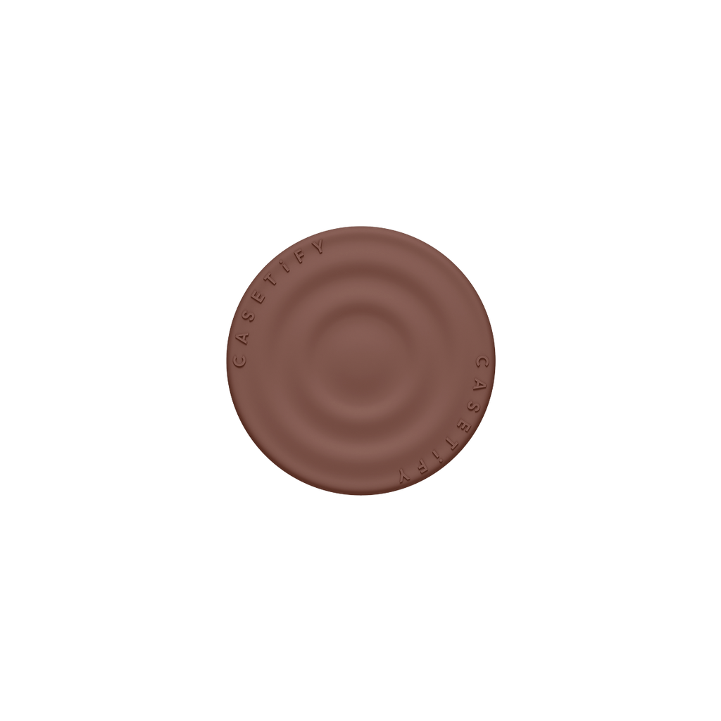 Snappy Ripple Grip Stand MagSafe Compatible - Chocolate