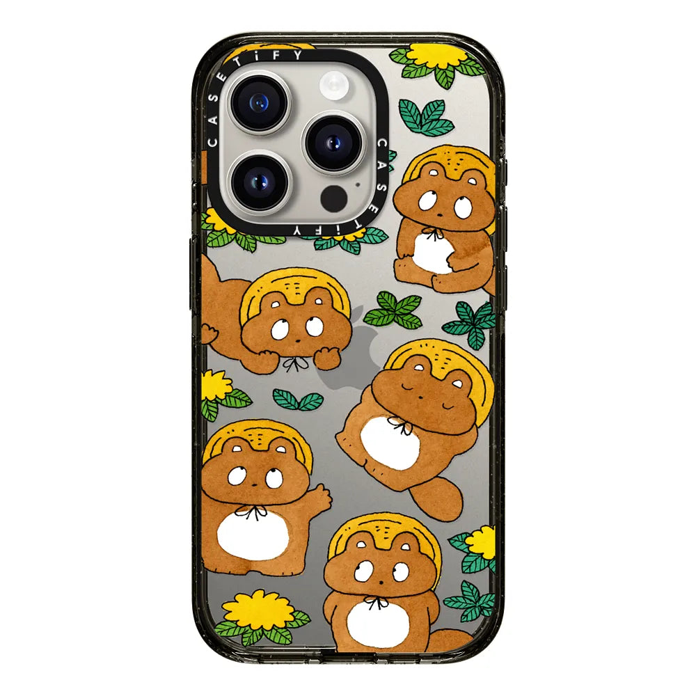 Tanuki & flower | Image 1