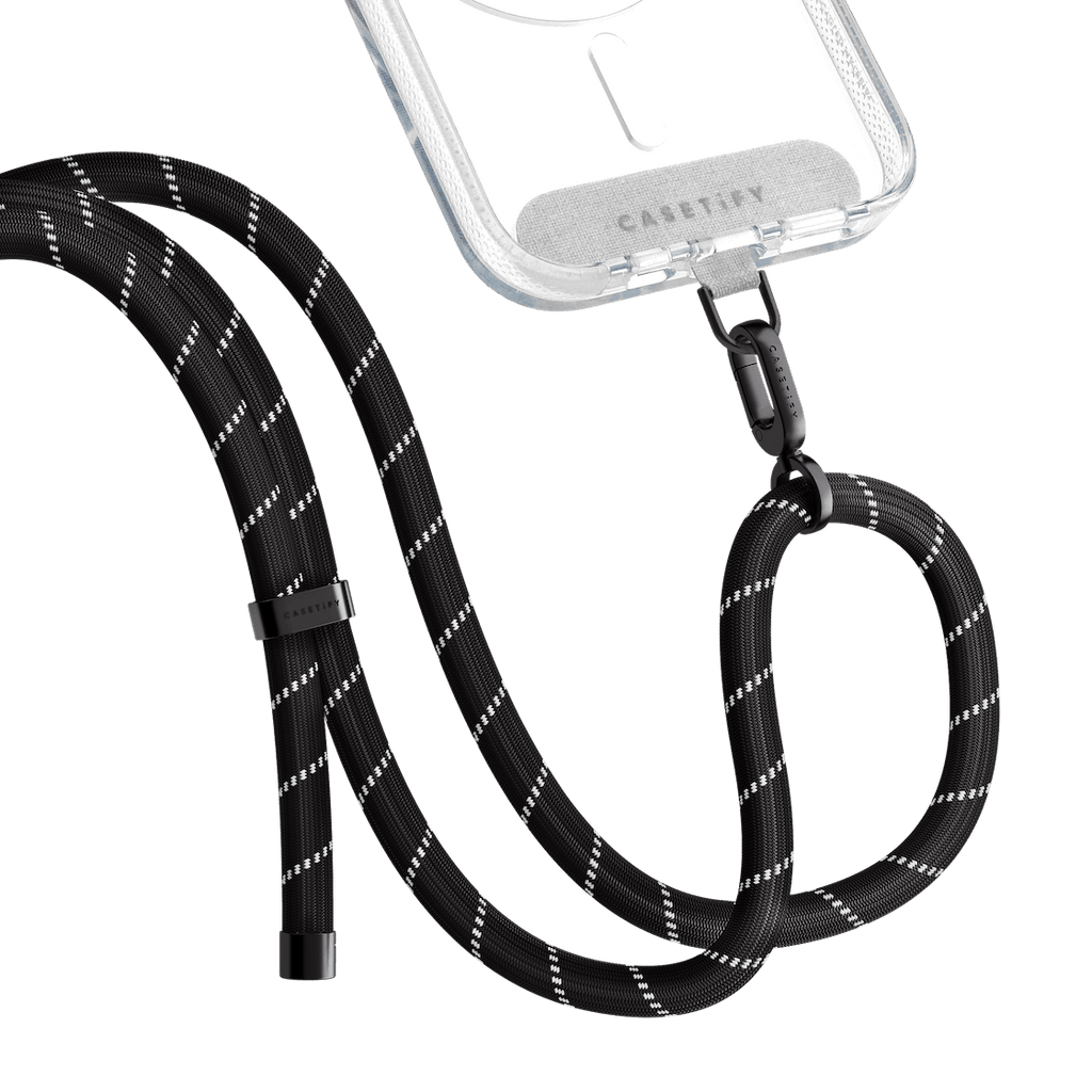 Rope Cross-body Strap - Black (8mm) | Image 1