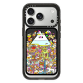 Poodle Dreams at Mount Fuji | Snappy Cardholder Stand / Snappy Cardholder Stand MagSafe Compatible / Black | Image 1
