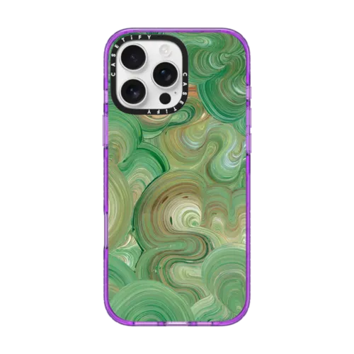 Olive | iPhone 16 Pro Max / Impact Case MagSafe Compatible / Purple | Image 1