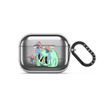 Mushroom by Emma Atterbury | AirPods Pro 3 / Earbuds Mirror Case / Silver | Image 1