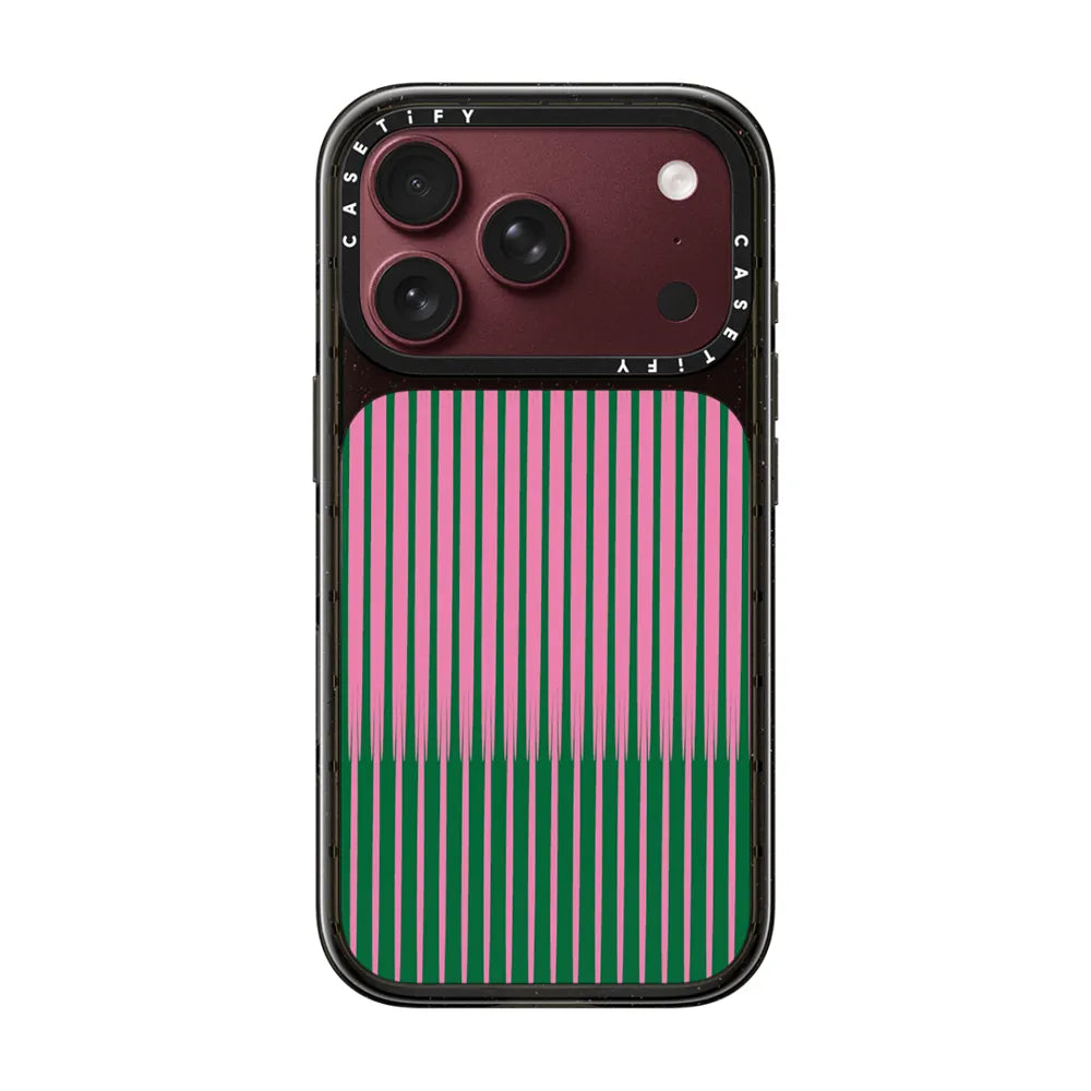 Pink Green Stripes | Image 1