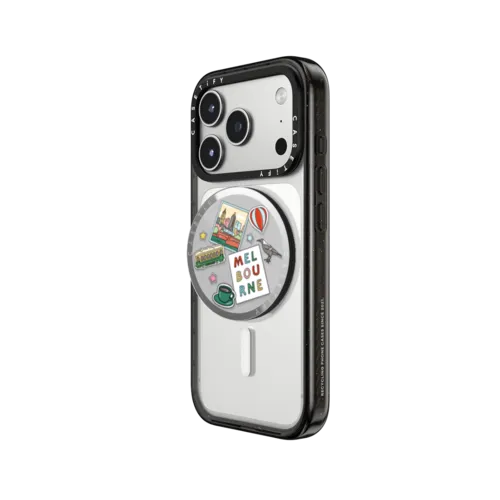 Melbourne Stickers | Snappy Grip Stand / Snappy Mirror Grip Stand MagSafe Compatible / Silver | Image 2