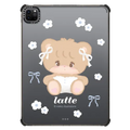 latte ribbon | iPad Pro 11-inch (3rd/4th gen) / iPad Impact Case / Black | Image 1